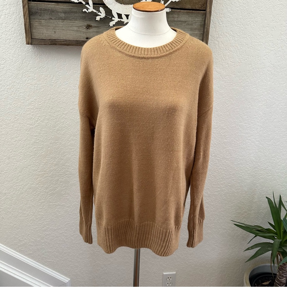 Banana Republic Factory Camel Knit Sweater Ladies Large